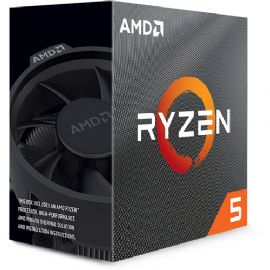 AMD CPU RYZEN 5, 5500, AM4, 4.20GHz 6 CORE, CACHE 19MB, 65W WRAITH STEALTH COOLER - 100-100000457BOX
