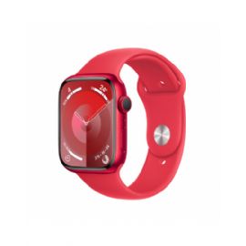 Apple Watch Series 9 GPS 45mm cassa in Alluminio Rosso - Rosso Sport Band - M/L - MRXK3QL/A