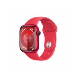 Apple Watch Series 9 GPS + Cellular 41mm (PRODUCT)RED Aluminium Case with (PRODUCT)RED Sport Band - M/L - MRY83QL/A