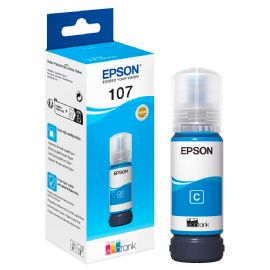 EPSON FLACONE INK CIANO 70ML PER SERIE ECO TANK, 107 - C13T09B240