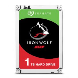 SEAGATE HDD IRONWOLF 1TB 3,5 5900RPM SATA 6GB/S BUFFER 64MB  ** RICONDIZIONATO** - ST1000VN002_R